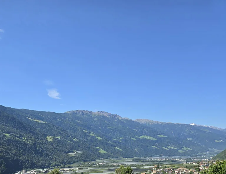 Aussicht nach Vinschgau (Foto), Burggrafenamt mit Meran und Nörderberg